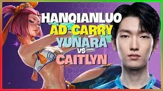 HanQianLuo Challenger Yunara Mechanics Breakdown and Teamfight Execution Engsub