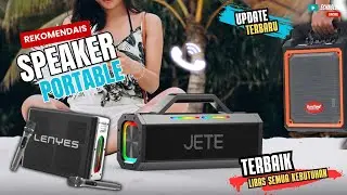 5 SPEAKER PORTABLE TERBAIK 2025 | Karaoke dan Meeting: Pilihan Tepat, Kualitas Mantap, Bass Kuat