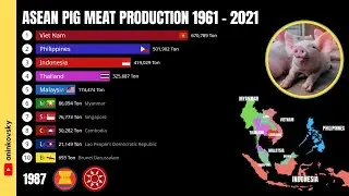 ASEAN Pig Meat Production 1961 - 2021