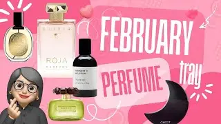 February Perfume Tray
