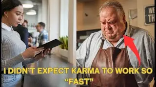 A racist story.A white man restaurant worker humiliate black woman,after some minute karma set in!!!