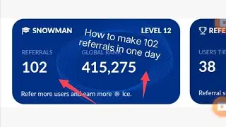 How to make 100+ referrals on ice network! online earning#icenetwork #miningapp #crypto