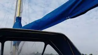 Bandholm 24 Yanmar 2YM15 full throttle test