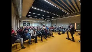 Patrik Baab über den Ukrainekrieg beim Bürgerforum am 16.01.2026 im Gründungszentrum B2 in Cottbus