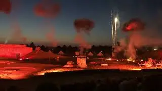 Sons et lumi&egrave;res batterie de Merville