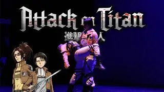 ATTACK ON TITAN cosplay dance show #attackontitan #cosplayshowcase