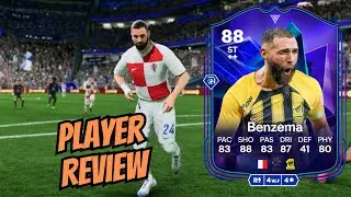 88 FC Pro Live Benzema has the BEST FINESSE SHOT on FC 25 !!!