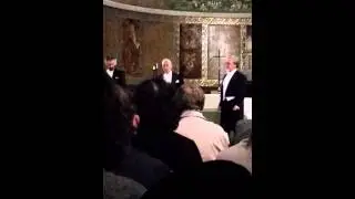 Kolme tenoria Rooman matkalla.