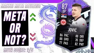 WHAT IF 87 JOVIC PLAYER REVIEW! BEST BUNDESLIGA ST UNDER 500K! - FIFA 21 ULTIMATE TEAM