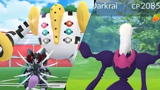 EX RAID & LUCKY 2 IN A ROW SHINY DARKRAI | pokemon Go