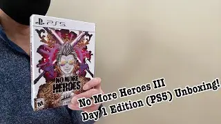 [UNBOXING] No More Heroes III Day 1 Edition (PlayStation 5) (EN Sub)