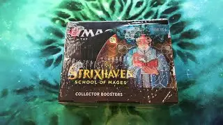 MTG Strixhaven Collector's Booster Box #1 Opening.  Absolutely INSANE JPN Mystical Archive hits!!