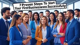 7 Proven Steps To Start Your First Business Successfully