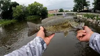 River Wading Wisconsin Smallmouth