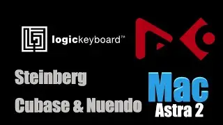 A Closer Look : Logickeyboard For Steinberg Cubase & Nuendo Astra2 Mac