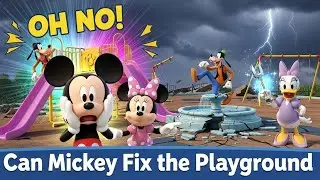 😱 Oh No! Mickey&rsquo;s Magic Playground Destroyed | Epic Kids Adventure