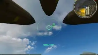Demonstrating heavy AA missile behaviour