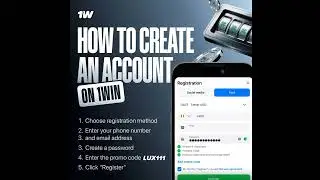 1win registration | Get a bonus upon registration, Promo code for a deposit #1win #promocode 