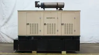 Generac SD200 200 kW diesel generator set, Hino 13.3L engine, 129 Hrs, Yr 2000 - CSDG # 2710