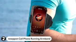 newppon Cell Phone Running Armband Review | ✅ Best Smartphone Armbands for iPhones & Androids