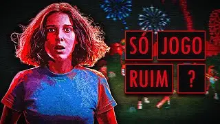 Os ESTRANHOS JOGOS de STRANGER THINGS