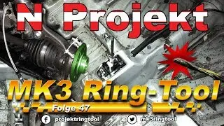 Projekt: VW Golf MK3 Ring-Tool - Folge 047 - Radlager, Domstrebe, Motorkabelbaum, Seilzug-Schaltung