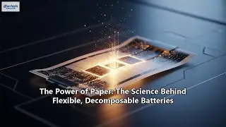 The Power of Paper: The Science Behind Flexible, Decomposable Batteries