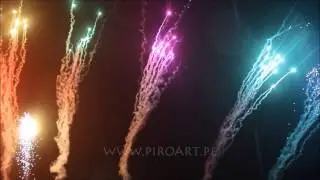 Rainbow theme + hummers - Pirotecnia Europla Valencia