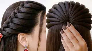 New easy hairstyle - wedding hairstyle | hair design | hairstyle for girls