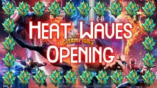 🔥 HUGE Heat Waves Crystal Opening! | July 2025 | Marvel Contest of Champions 🔥