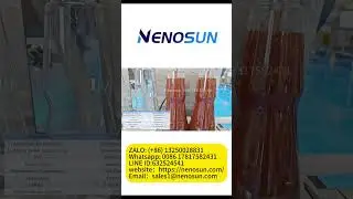 Nenosun Reduce bubbles Servo Double Nozzle #fillingmachine #fillingmachinechina #soysaucefilling