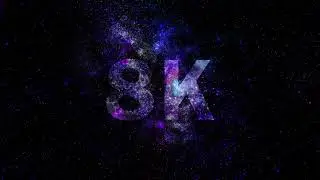 8k Flying Through Glow Nebula Stars | 7680&times;4320 | 8k Nebula Footage | Space in 8k
