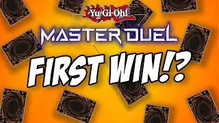 MY FIRST YUGIOH DUEL WIN! (Technically)