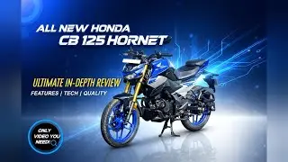 2025 Honda CB 125 Hornet | Most Comprehensive Thorough and Detailed Review 😊