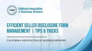 Efficient Seller Disclosure Form Management | Tips & Tricks