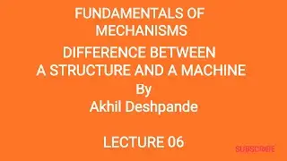 Lecture 06 | Difference Between Structure and Machine