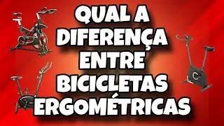 QUAL A DIFERENÇA DE BICICLETA ERGOMÉTRICA SPINNING, BICICLETA MAGNÉTICA E BICICLETA MECÂNICA??