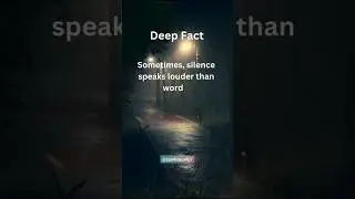 The Power of Silence.. #shorts #deep #motivation #silence #power #youtubeshorts #facts #psychology