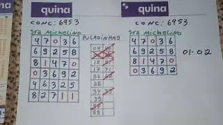 Concurso 6953 da Quina 