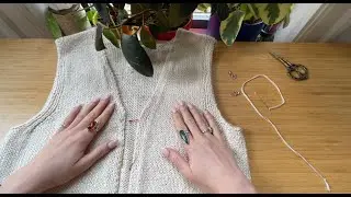 Vacation Vest: Hook & Eye Closures