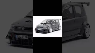 Fiat Panda Widebody Pack 1 #fiat #panda #fiatpanda #fiat500 #alfaromeo #ferrari #lamborghini #italy
