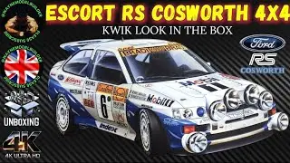KWIK L👀K Tamiya Escort RS Cosworth 4x4 в масштабе 1/24