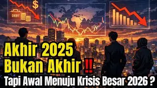 Готовьтесь ‼️Конец 2025 года может стать началом великого кризиса 2026 года