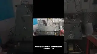two color offset machine sale print care parts enterprises 9843317798