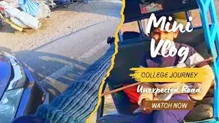 College Journey: Unexpected Road Adventures and Fascinating Moments #motovlog #trending #video 