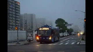 NikonD3300 Test Video.. MTABusCompany: 2023 NovaBus LFS Diesel ConeHead #9054 On The Q22 To RPK