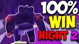 The Easiest Way to Beat Night 2 SOLO (TDS Halloween Event)