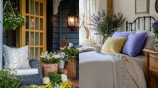 Timeless Spring Home Ideas: Vintage French Country Decor, Blue & Yellow Accents, Modern Farmhouse