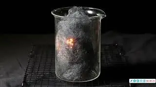 Burning Steel Wool
