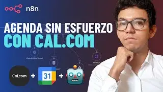 AUTOMATE your appointments with AI Agents | Cal.com and N8N step by step